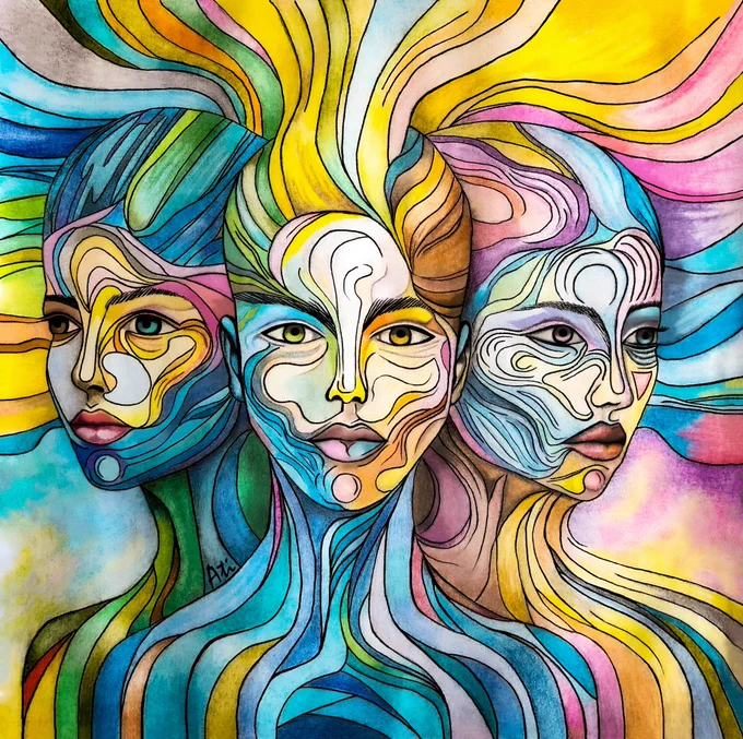 Through sisterhood, women are able to make deep, and lasting emotional connections. At its most basic level, an emotional connection is how we give and receive the emotional support we all need. Emotional support means you're being seen, being heard, being understood.
An aura is a color-specific energy field that surrounds all living things, including humans, animals and even plants. In my opinion, sisters have a significant impact on each other's energy aura and exchange a unique and intense energy with each other, which is rarely seen in other human relationships...