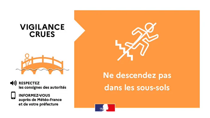 Ne descendez pas dans les sous-sols