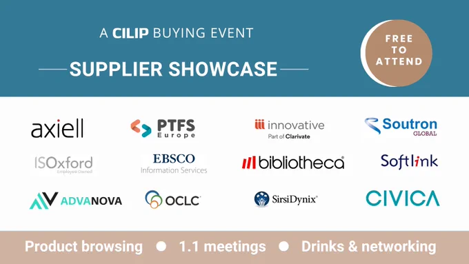 Promo banner for Supplier Showcase featuring supplier logos 