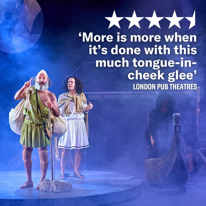 4.5 stars, 'More is more when it's done with this much tongue-in-cheek glee' London Pub Theatres