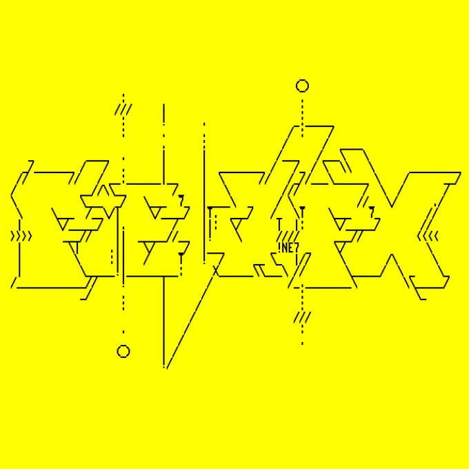 field-fx amiga ascii logo by ne7