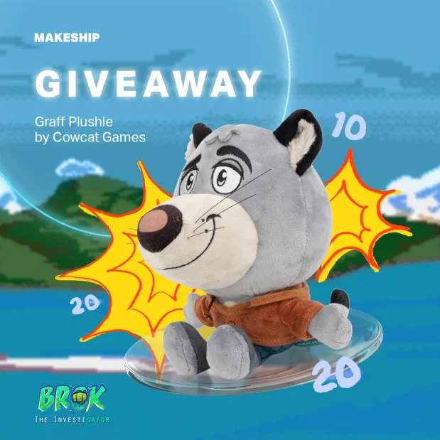 Graff plushie giveaway