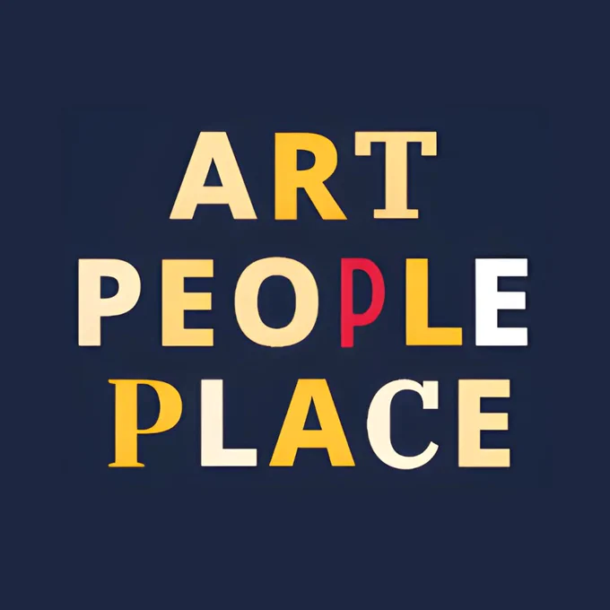 Art,people, place logo 