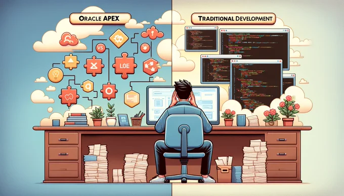 Oracle APEX vs Traditional Development