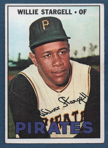 1967 Topps #140 Willie Stargell, Pittsburgh Pirates