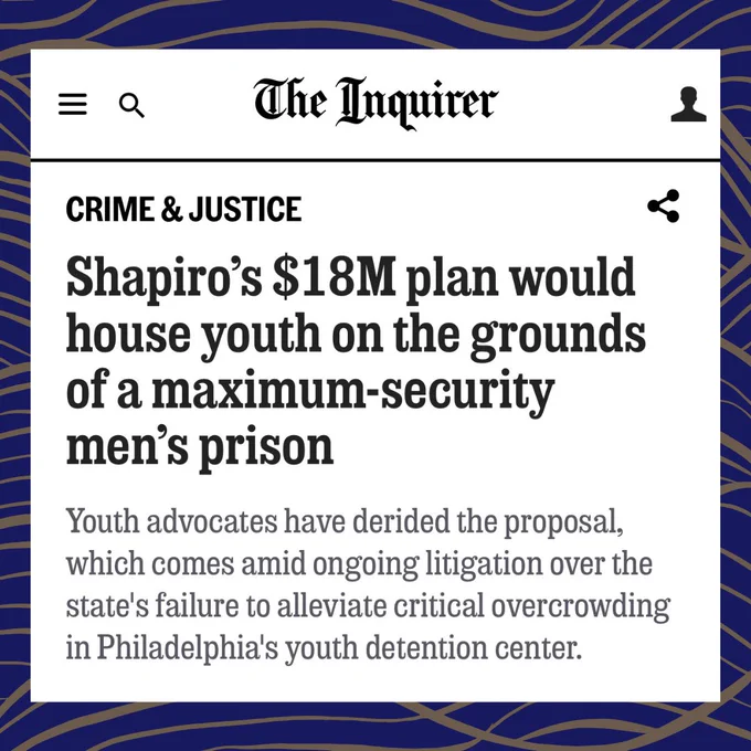 https://www.inquirer.com/crime/shapiro-pennsylvania-budget-juvenile-justice-unit-sci-phoenix-20240228.html
