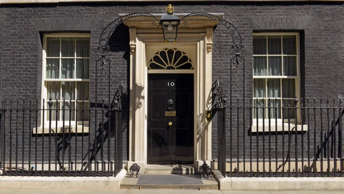 Front of 10 Downing Street