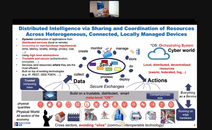 Slide from Marc Duranton's presentation during the Meet DISCOVER-US webinar 