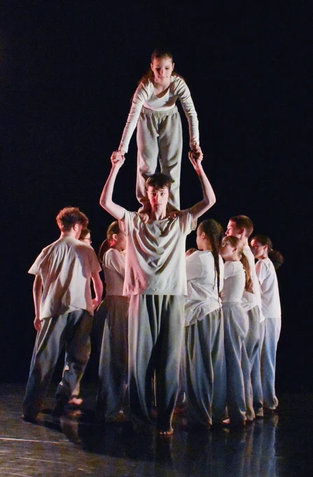 Photo of young dancers at the Camden Youth Dance Festival