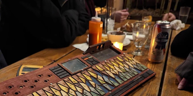 table shot from HHH Portland