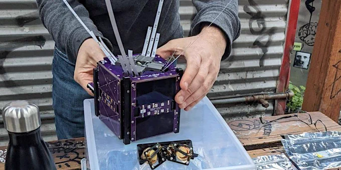 table image from HHH portland showing oresat cube