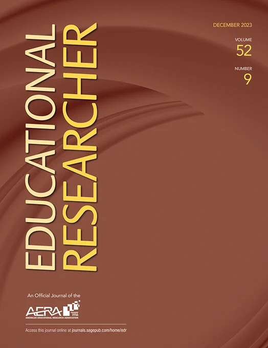 Cover of the AERA Educational Researcher Journal, Volume 52, Number 9