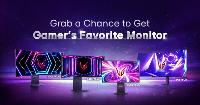 Grab a Chance to Get Gamer's Favorite Monitor! Join the Event