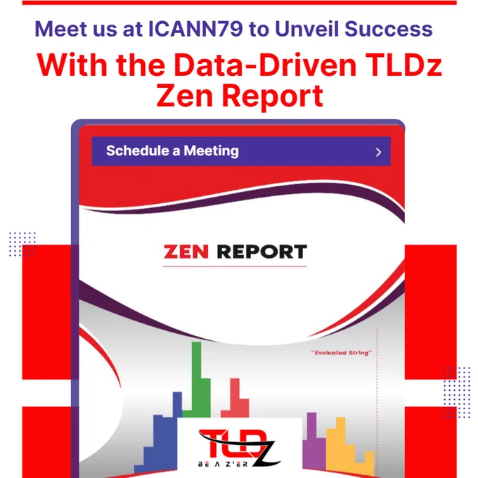 Meet us at ICANN79 to Unveil Success with a Data-Driven TLDz Zen Report