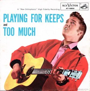 March 2, #Elvis1957
Elvis Presley’s “Too Much” hit #2 in the U.S.
#ElvisHistory 
#Elvis2024 
#ElvisPresley