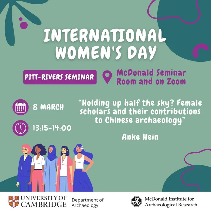 International Women's Day - Pitt-Rivers Seminar - 8 March 1.15-2pm