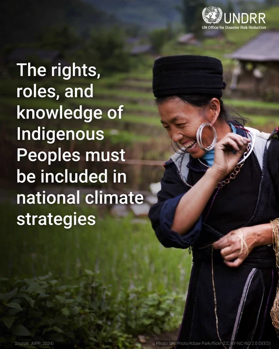 The rights, roles, and knowledge of Indigenous Peoples must be included in national climate strategies