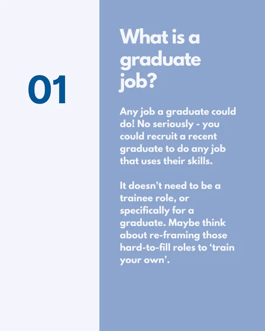 What is a graduate job?