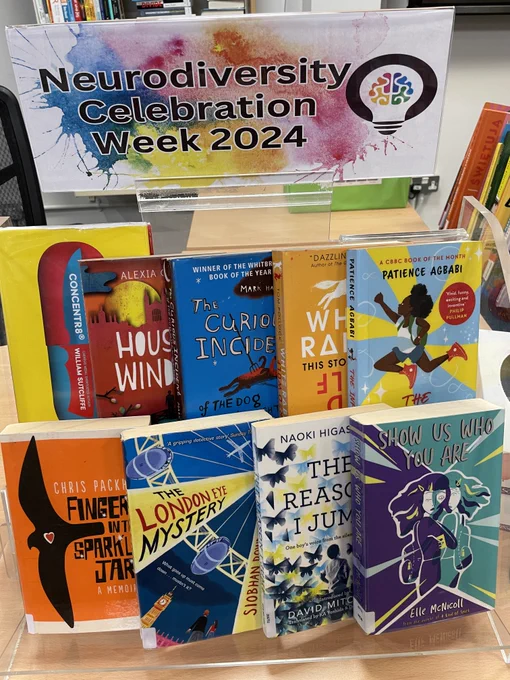 A selection of books.