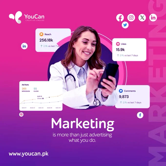 Marketing is more than just Advertising what you do. It’s about Connecting, Engaging, & Building Relationships. Discover the difference with YouCan.pk. 

#youcan #MoreThanAdvertising #YouCan #MoreThanAdvertising #MarketingStrategy #DigitalMarketing #OnlineBusiness #CustomerEngagement #BrandAwareness #MarketingTips #BusinessSuccess #Entrepreneurship #StartupLife #SuccessMindset #MarketingSuccess #SocialMediaMarketing #OnlineAdvertising #BusinessTips #EntrepreneurLife #SuccessStories #CustomerRelationships #ContentMarketing #BusinessGrowth2024 