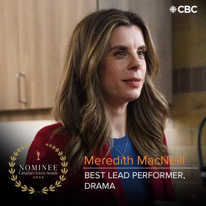 Graphic: Best Lead Performer, Drama Series - Meredith MacNeill