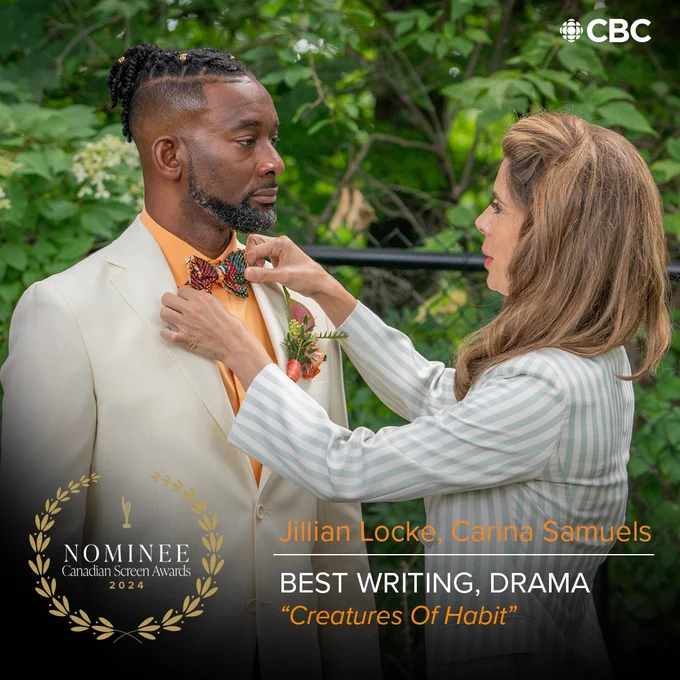 Graphic: Best Writing, Drama Series - Jillian Locke, Carina Samuels, “Creatures Of Habit”