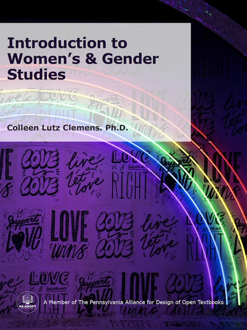 Cover of the eTextbook "Introduction to Women's & Gender Studies" by Colleen Lutz Clemens