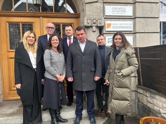 Basel Institute meeting with representatives of NABU and NACP Ukraine.