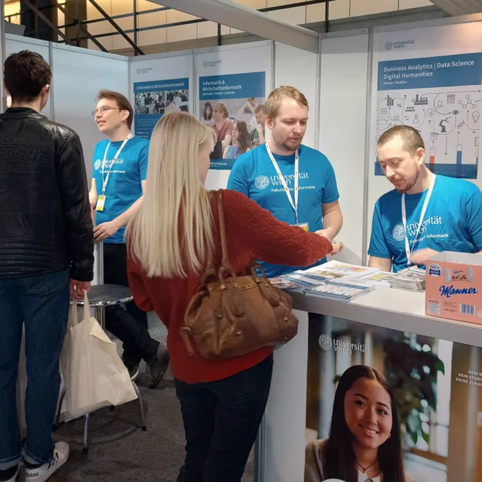 Beratung am Stand