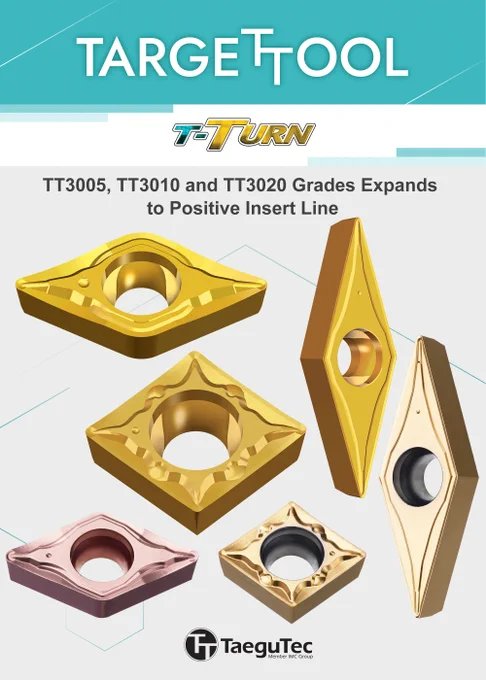 TaeguTec offers a range of positive #inserts with specialty #grades for the #machining of heat resistant super alloys, as well as #CuttingEdge chip breakers that can handle a range of operations, from #finishing to medium machining conditions.
Discover more at https://bit.ly/43fQGgH

#HRSA #Inconel #ChipControl #innovation #turning #TaeguTec #stable #ToolingSolutions #target #IndustrySolutions #ToolLife #AdvancedManufacturing #NextGeneration #MetalIndustry #CuttingTools #RightTool #CostReduction #MachinistLife #GetInspired #efficient #EngineeringLife #manufacturing #StockControl #machinist #EngineeringExcellence #reliable #CuttingMetal #ToolRoom #fabrication #HighPerformance #accuracy #ManufacturingExcellence #MachineShopLife #ToolsOfTheTrade #metalworking #tooling #MachineShop
