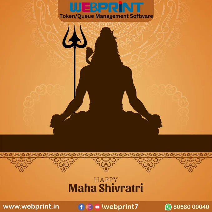 May the power of Lord Shiva overcome all negativity within. Happy Maha Shivaratri!
#OmNamahShivay #MahaShivaratri #Mahashivratri #WomensDay #InternationalWomensDay #queuemanagementsoftware #Queuesoftware #hospitals #doctors #queuesoftwareprovider #BestQueuesoftwareprovider