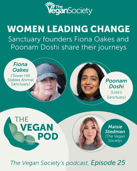 Women leading change: Sanctuary founders Fiona Oakes and Poonam Doshi share their journeys.
The Vegan Pod