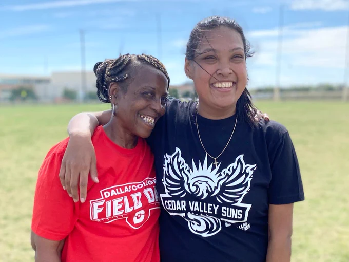 Two staff members from our Cedar Valley Campus.