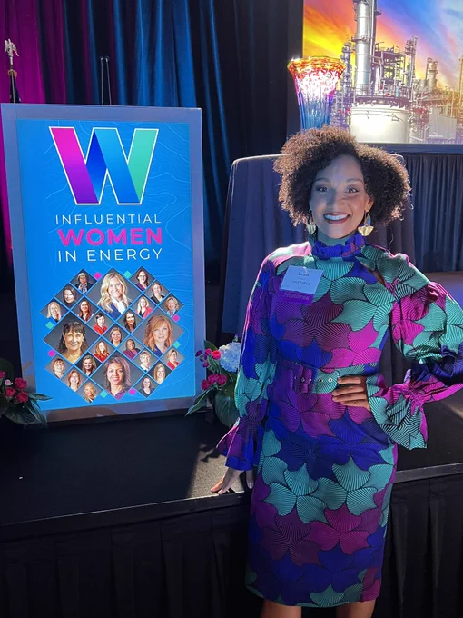 GeoFORCE program director at the Hart Energy’s Influential Women in Energy Luncheon in Houston.