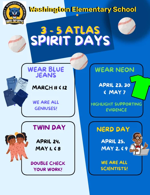 BTW ATLAS Spirit Days