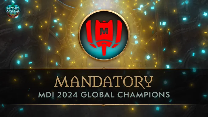 Mandatory are the MDI 2024 Global Champions.