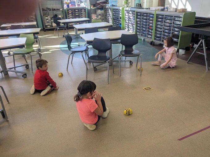 Free time with the Beebots
