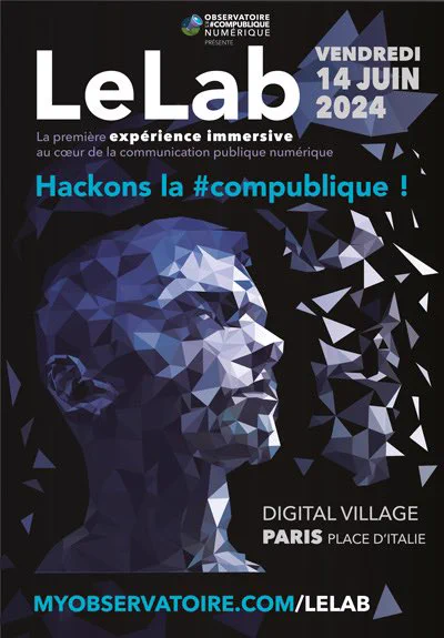 Affiche de l’événement Le Lab, le 14 juin 2024 au Digital village