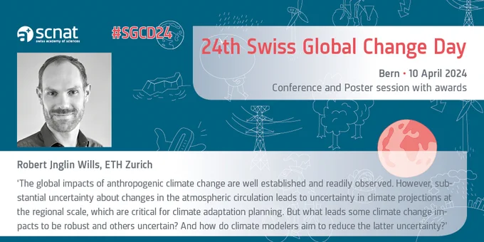 The Swiss Global Change Day is the annual event organised by ProClim where well-known experts present challenges and highlights of climate and global change research covering a broad range of topics. It is also an opportunity to present research results by posters and to discuss them with colleagues. The most attractive and comprehensive posters submitted by students or postdocs will be honoured with a travel award of 1000 francs. 

Poster can be submitted in the following categories: 
- Geosphere | Biosphere 
- Atmosphere | Hydrosphere 
- Human Dimensions | Sustainability 

The following experts are going to give a talk: 
- Valentina Bosetti (Bocconi University) 
- Sabine Fuss (MCC Berlin) 
- Robert Jnglin Wills (ETH Zurich) 
- Géraldine Pflieger (University of Geneva) 
- Nicolas Senn (University of Lausanne) 
- Thomas Stocker (University of Bern) 
- Diana Ürge-Vorsatz (Central European University) (confirmed, subject to change)
