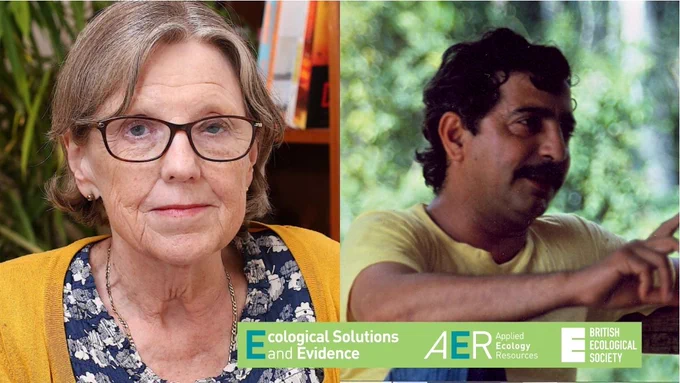 Right: Georgina Mace | Left: Chico Mendes