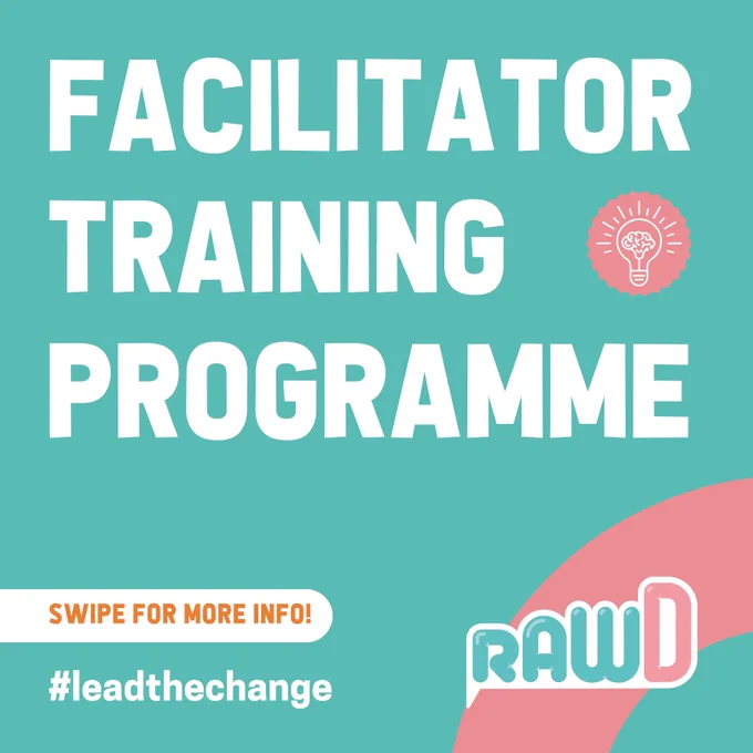 Facilitator Training Programme, swipe for more information!