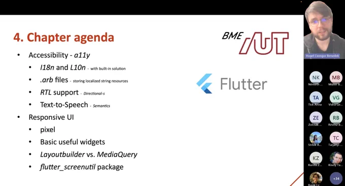 Flutter Uni class about Accessibility and Responsive UI
