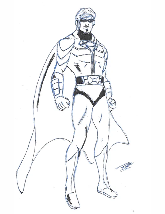 Space Commander Lobo in a classic Alex Thoth Mode.