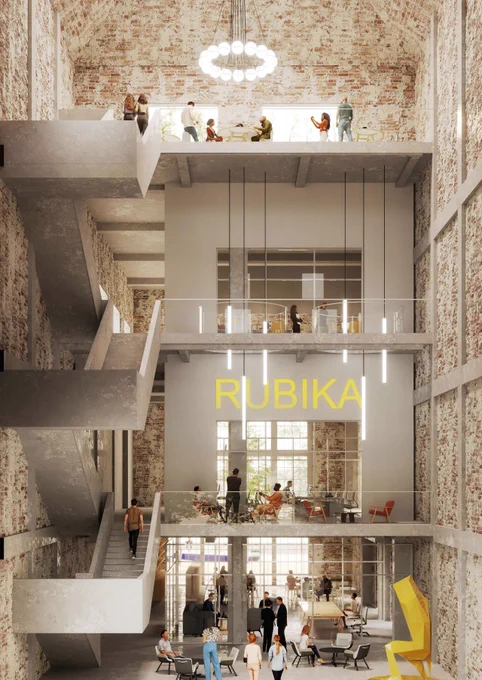 Perspective de la future école Rubika