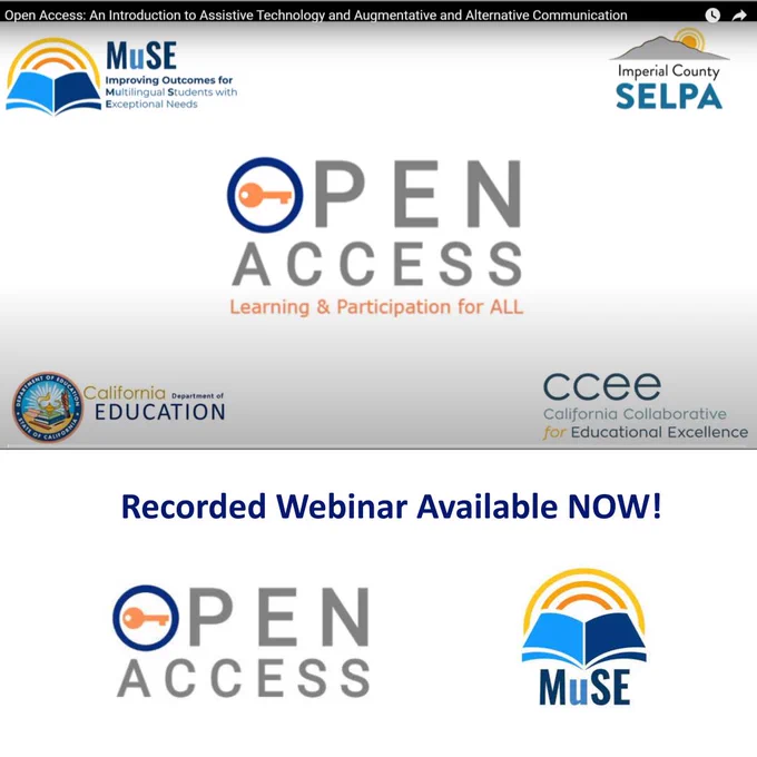 Open Access and Project MuSE Recorded Webinar available now