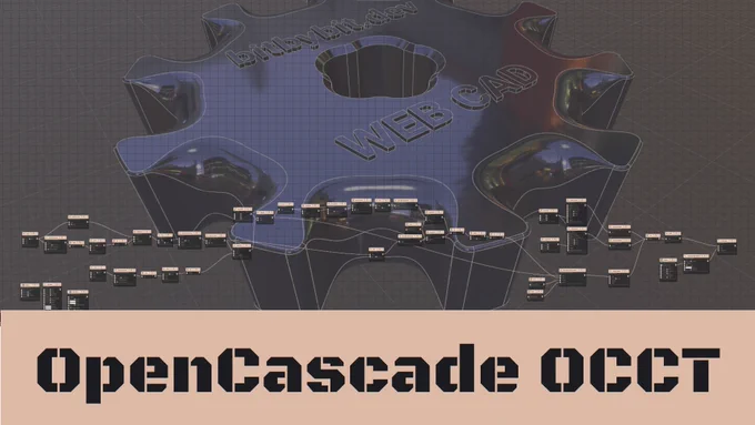 In this video tutorial Matas Ubarevicius shows you how to model conceptual models by using OpenCascade OCCT kernel and other https://bitbybit.dev Rete editor features. To follow this tutorial and code the same 3D model you do not need any accounts. Just follow the steps and you'll be able to reproduce the same CAD model our website as Matas.