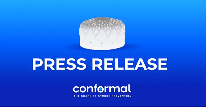 Conformal Medical’s CLAAS® System Demonstrates Low Thrombogenicity Compared to Commercially Available LAAO Devices
