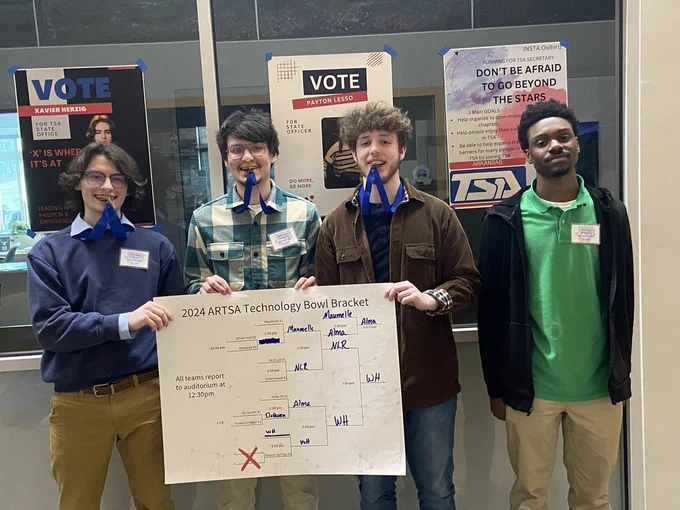 WHHS Students Qualify for TSA National Competition