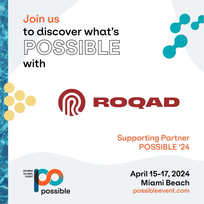 Roqad is a proud supporting partner of POSSIBLE in Miami Beach. Join us for identity talk and solutions