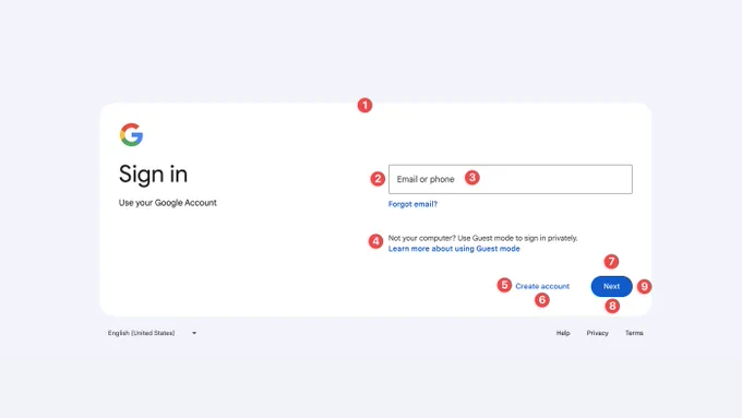 Google’s new sign-in page marked up with issues